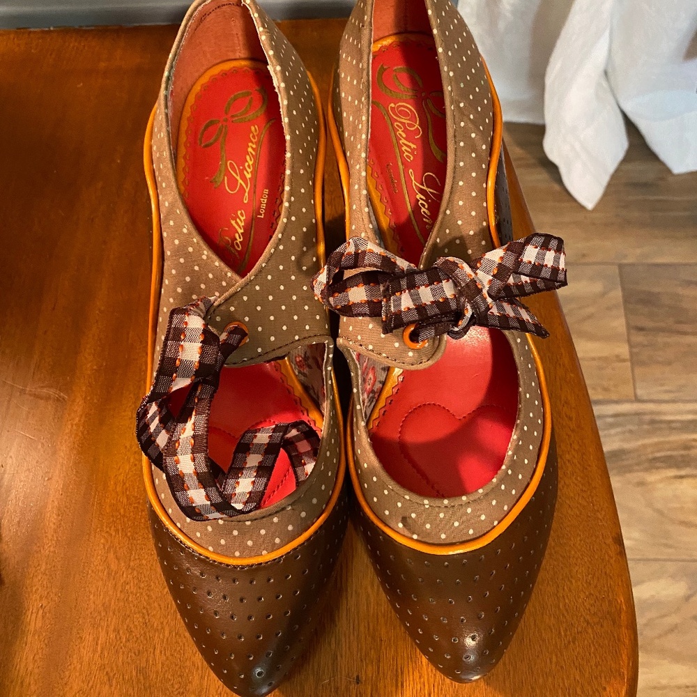 Funky shoes with witchy vibes.